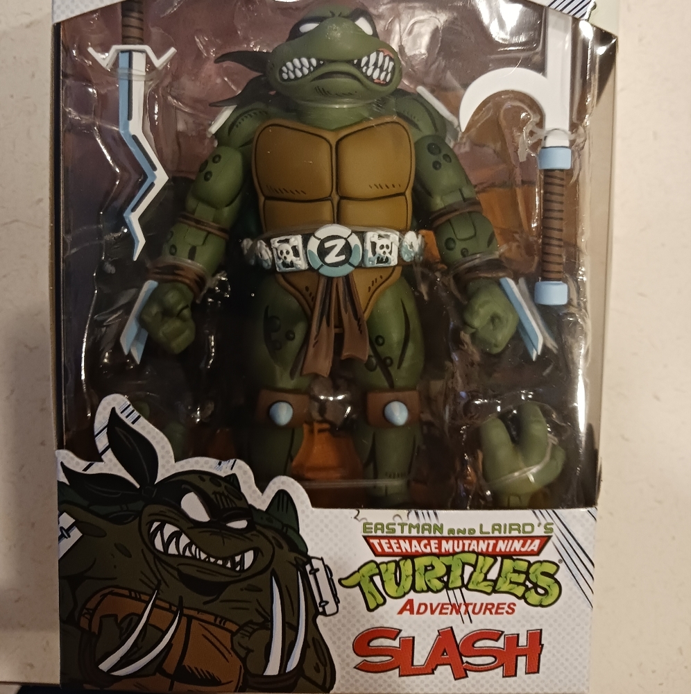 NECA Teenage Mutant Ninja Turtles Adventures TMNT Comic SLASH.